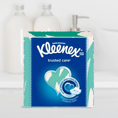 Kleenex Tissue, Cre, Trstd, 70, 4/Pk 12PK KCC50184CT